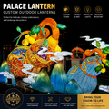 Bespoke Gourd-Themed Palace Lanterns | Custom Festival & Garden Illuminations