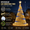 Commercial Holiday Lighting Solutions | 6M-50M+ Master-Series Giant LED Spiral Pine Landmark – FactoryDirect Architectural Grade Festive Display for City Decorations and Shopping Malls