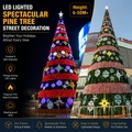 Commercial Holiday Lighting Solutions | 50M+ Master-Series Giant Snowflake-Ribbon Pine Landmark – FactoryDirect Architectural Grade Festive Decoration for Shopping Malls and City Decorations