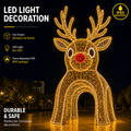 Renos LED Gigantes Comerciales al por Mayor para Exhibiciones de Días Festivos al Aire Libre - Soluciones de Iluminación Comercial para Centros Comerciales, Parques Temáticos y Eventos