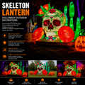 Bespoke Skeleton Lanterns | Professional Halloween Outdoor Decorations & Festival Displays