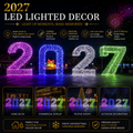 Commercial Holiday Lighting Solutions 3D LED 2027 New Year Multi-Color Walkthrough Tunnel | Premium Giant Festive Landmark Display