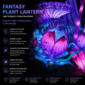 Bespoke Fantasy Plant Lanterns | Professional Illuminated Light Sculptures for Festivals