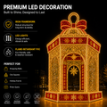 Cenador LED Gigante Comercial Mayorista para Exteriores - Soluciones de Iluminación Navideña Comercial para Centros Comerciales, Parques Temáticos y Eventos