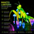 Bespoke Mantis Lanterns | Professional Nature-Inspired Light Sculptures