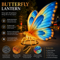 Bespoke Butterfly Lanterns | Professional Illuminated Nature Art for Public Exhibits