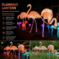 Bespoke Flamingo Lanterns | Professional Illuminated Light Sculptures for Festivals
