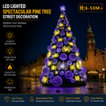 Commercial Holiday Lighting Solutions Spectacular Giant Pine Tree | Premium 6-50M+ LED Spherical Bauble Matrix Luxury Conical Christmas Tree Landmark Display