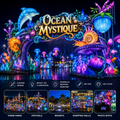 Bespoke "Ocean Mystique" Lantern Archways | Professional Thematic Event Installations