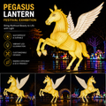 Bespoke Pegasus Lanterns | Professional Mythical Creature Displays for Festival Exhibitions