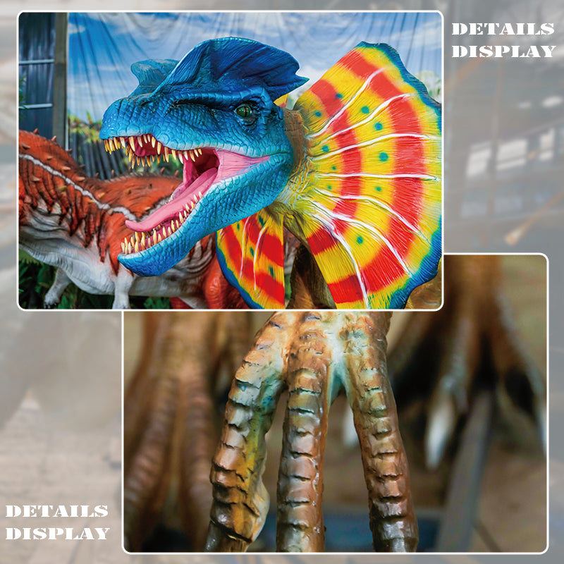 Life-Size Realistic Animatronic Dinosaur Attractions & Interactive Dinosaur Costumes - Commercial Theme Park, Museum & Amusement Park Exhibit Solutions