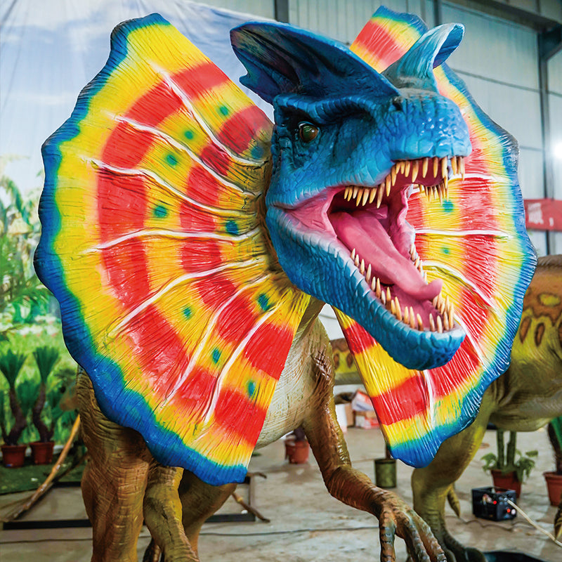 Life-Size Realistic Animatronic Dinosaur Attractions & Interactive Dinosaur Costumes - Commercial Theme Park, Museum & Amusement Park Exhibit Solutions