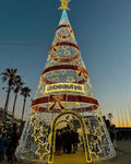 Custom designed 3D light sculptures for festival lighting exhibition.