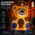Commercial Christmas LED Motif Light - Heavy-Duty Iron Frame and Fireproof PVC Holiday Display for Urban Landscape Projects