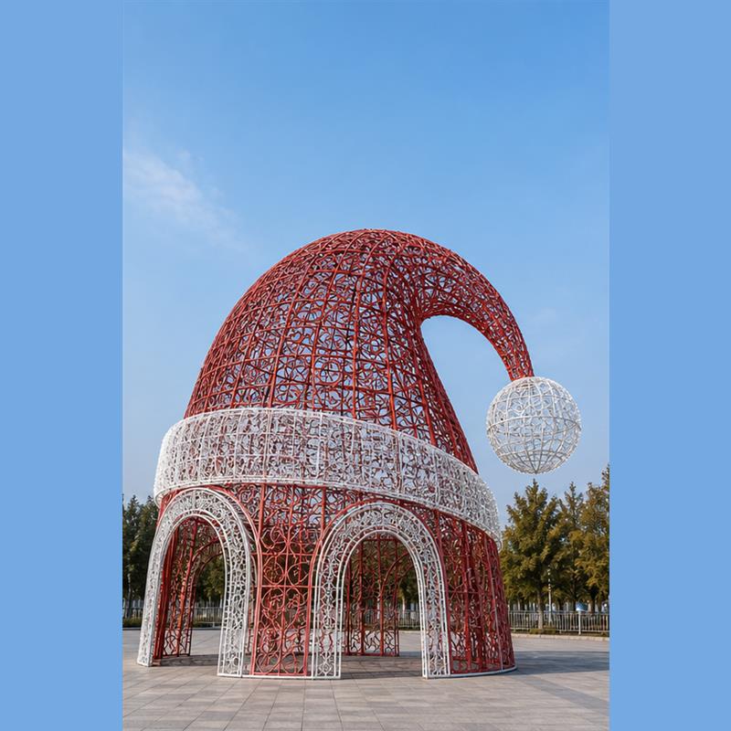 Large scale light installations and holiday commercial decorative lights in public spaces.