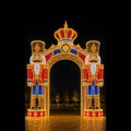 4m-6m (13ft-20ft) Commercial 3D LED Nutcracker Soldier Arch Light